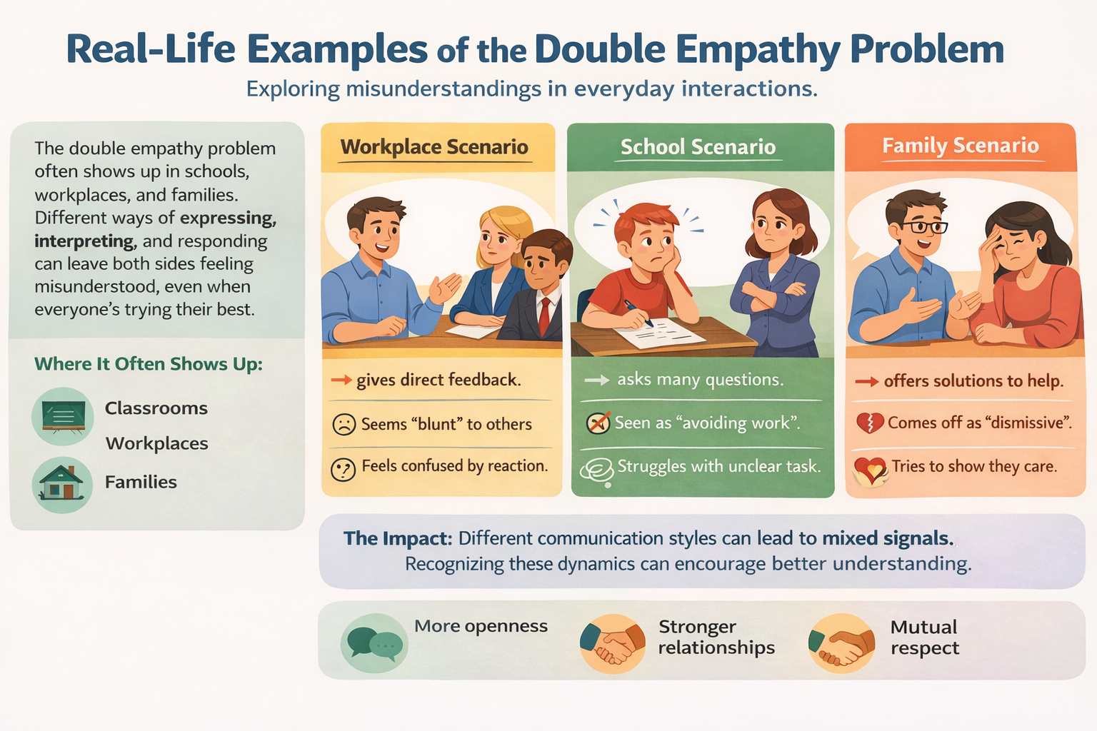 Double Empathy Problem: The Neurodivergent-Neurotypical Gap